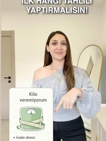 İlk hangi tahlili yaptırmalısın